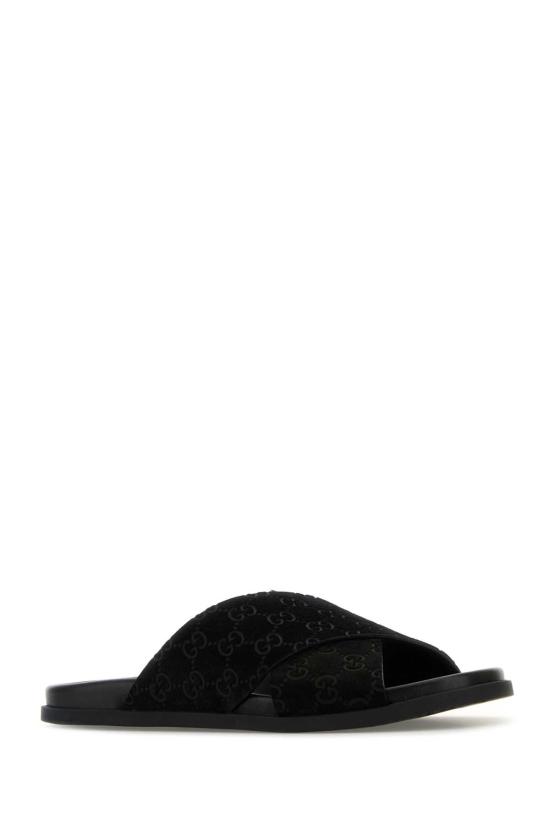 25SS 구찌 뮬/슬리퍼 834940AADUO 1000 Black - GUCCI