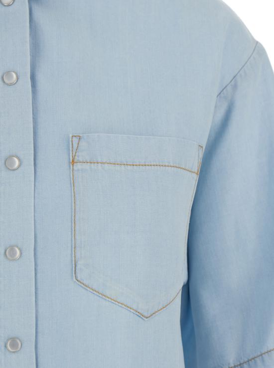 25SS 세미쿠튀르 셔츠 S5SY21L880 Light blue - SEMI-COUTURE