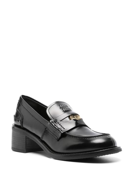  미우미우 로퍼 5D276EF050055F0002 Black - MIU MIU
