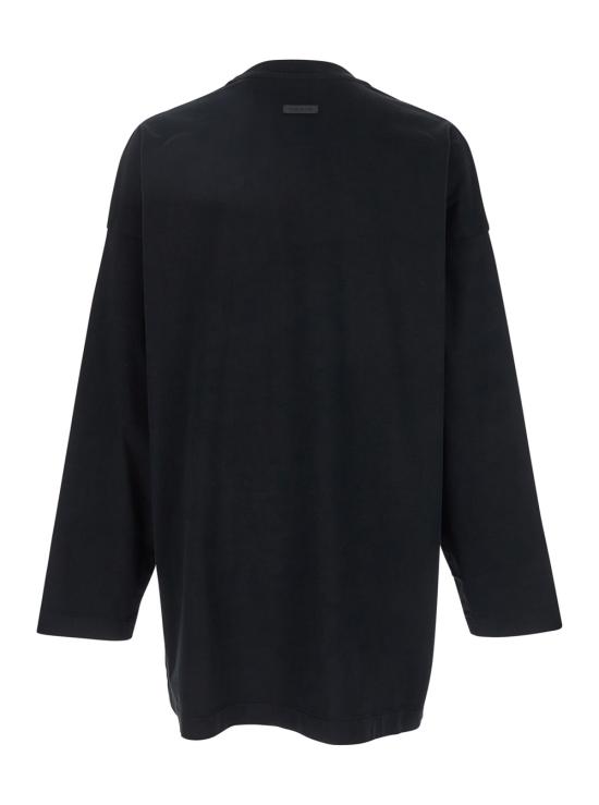 25SS 피어오브갓 긴팔 티셔츠 FGE2505111HWJ001 Black - FEAR OF GOD