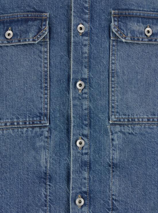 25SS 다크쉐도우 데님 셔츠 DU01E3755DWB06 Blu - DRKSHDW