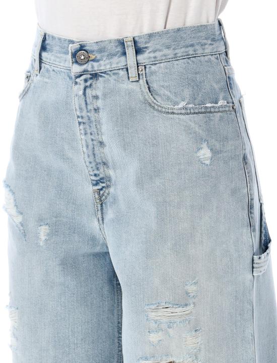 25SS 골든구스 데님 숏팬츠 GWP02078P001850 50134 DENIM - GOLDEN GOOSE