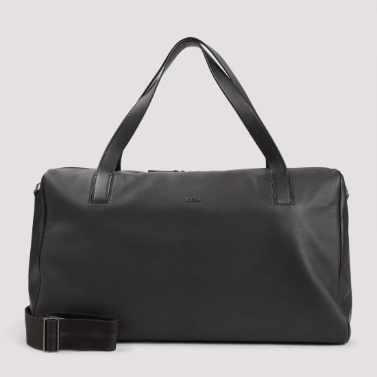 25SS 에르메네질도제냐 더플백 RLHOTO C2262Z AMO MARRONE SCURO UNITO BROWN - ERMENEGILDO ZEGNA