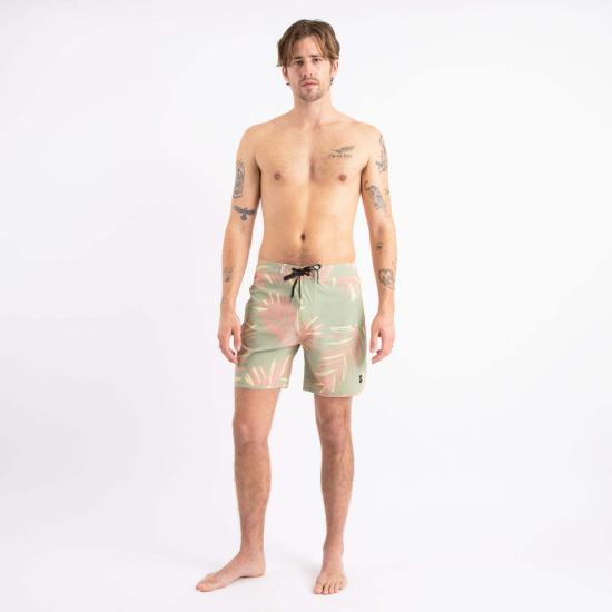  뱅크 저널 스윔팬츠 뱅크스 저널 시즌스 보드쇼트 그린티