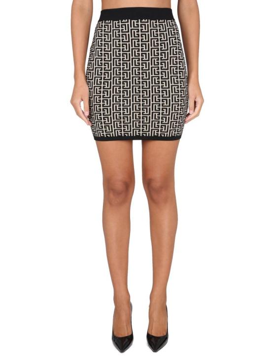  발망 숏 스커트 AF1LB005 KB02GFE Black