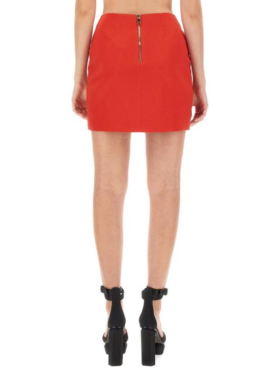  발망 숏 스커트 BF0LB940 WC093KB RED - BALMAIN