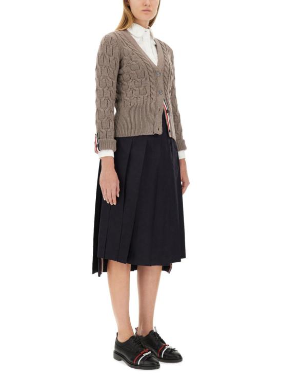  톰브라운 가디건 FKC527A Y1024215 BROWN - THOM BROWNE