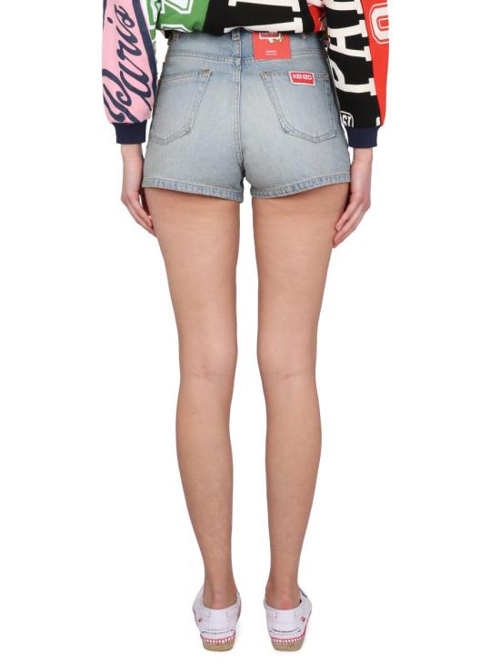  겐조 데님 숏팬츠 FD52DS224 6B3DY Navy - KENZO