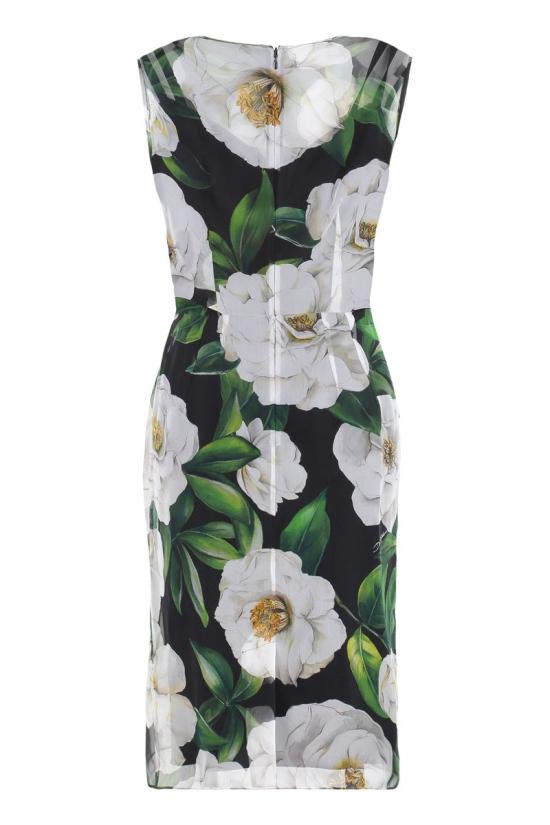 25SS 돌체앤가바나 미디 원피스 F6TLBTIS1XD HN5JB Black - DOLCE & GABBANA