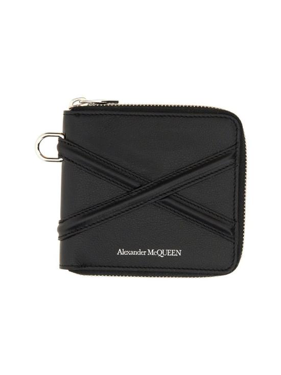  알렉산더 맥퀸 남성지갑 726319 1AAD01000 Black - ALEXANDER MCQUEEN