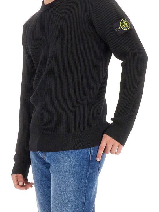  스톤 아일랜드 스웨터 7915553C2 A0029 Black - STONE ISLAND
