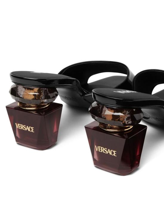 25SS 베르사체 뮬/슬리퍼 1019840 D2VE 1B00V Black - VERSACE