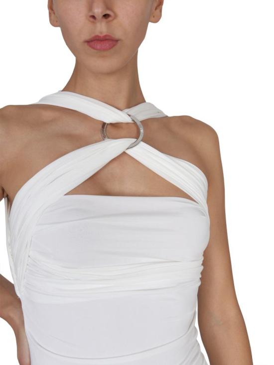  디 아티코 민소매 티셔츠 231WCT158 E069001 WHITE - THE ATTICO