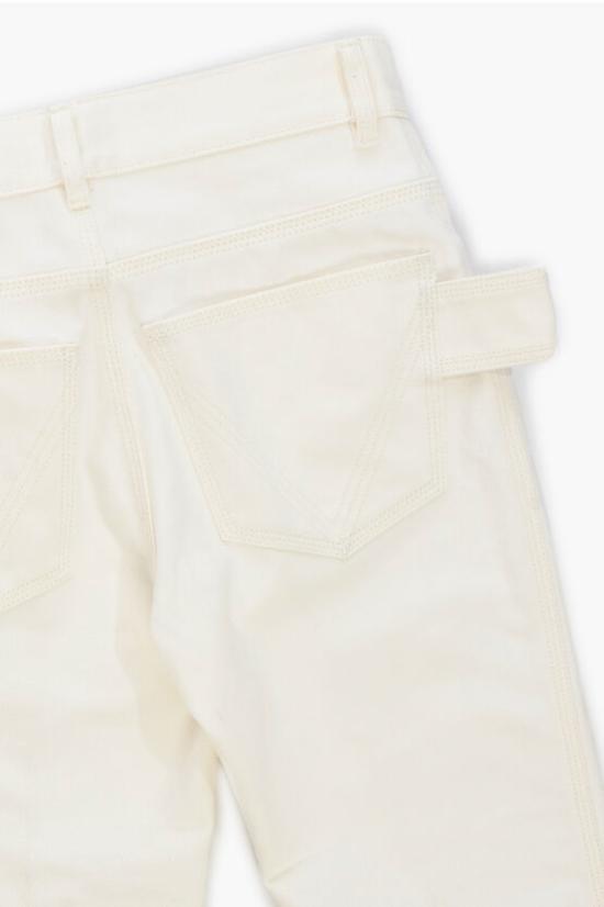  보테가베네타 크롭 팬츠 585166VF4Q09000 White - BOTTEGA VENETA