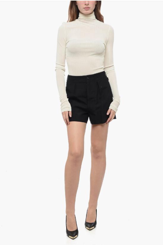  마르지엘라 숏팬츠 S67MU0038 S49892 900 Black - MAISON MARGIELA