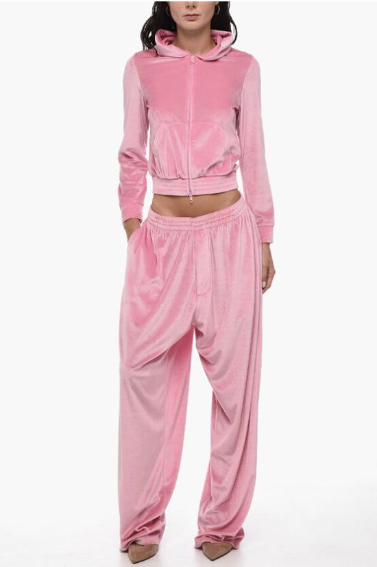  발렌시아가 스트레이트 팬츠 751017 TOVO4 5630 Pink - BALENCIAGA