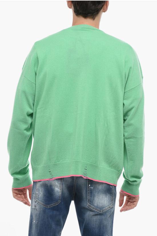  디스퀘어드2 가디건 S74HA1373 S18326 963 Green - DSQUARED2