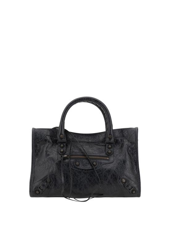 26SS 발렌시아가 르 시티 스몰 백 볼케닉 락 8114422ABEK 1000 BLACK