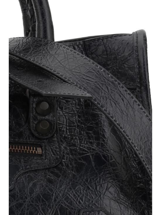 26SS 발렌시아가 르 시티 스몰 백 볼케닉 락 8114422ABEK 1000 BLACK - BALENCIAGA