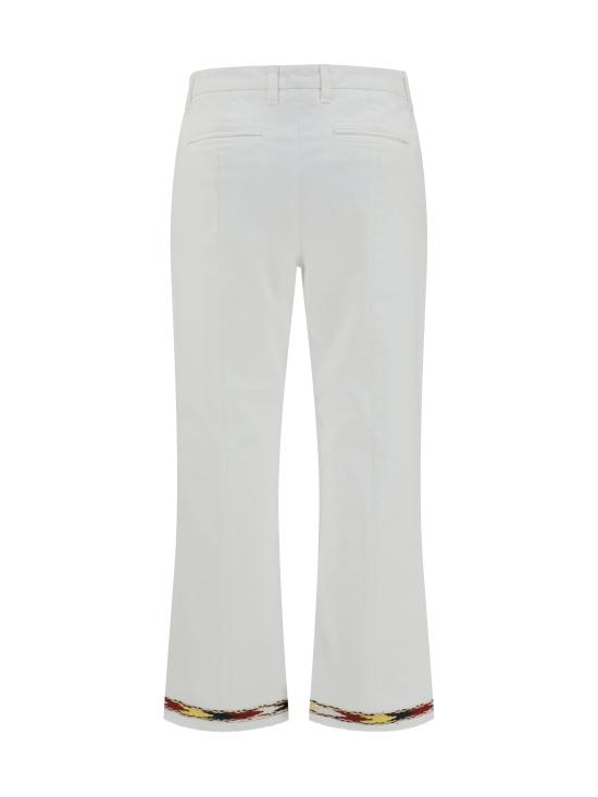 25SS 트루 로얄 스트레이트 팬츠 T152TRF07 000 WHITE - TRUE ROYAL