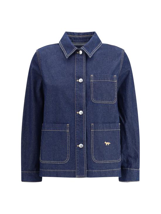 25SS 메종키츠네 자켓 OW02136WW0081 P470 BLUE - MAISON KITSUNE