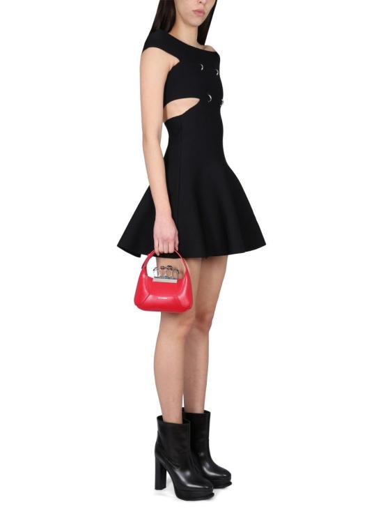  알렉산더 맥퀸 숏 원피스 748048 Q1A5Z1000 Black - ALEXANDER MCQUEEN