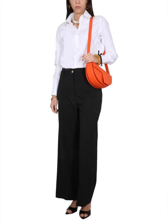  파투 스트레이트 팬츠 TR002 0103999B Black - PATOU