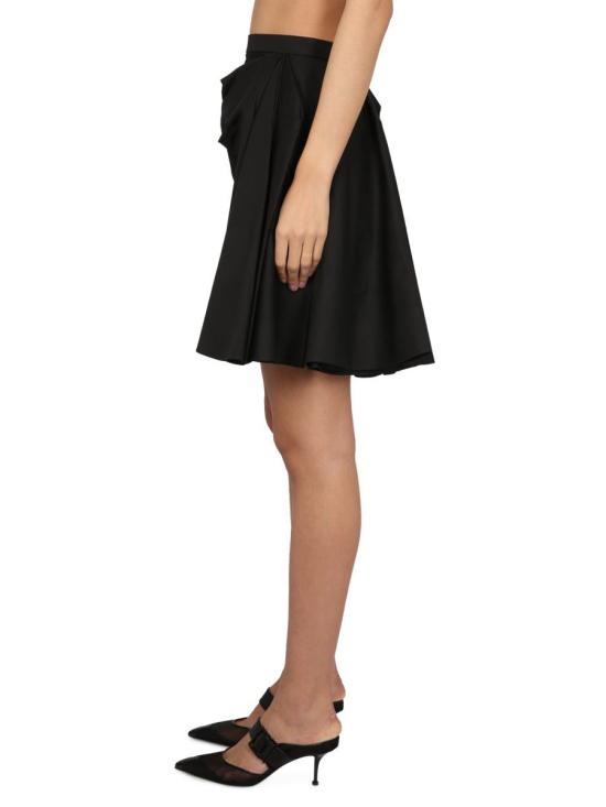 알렉산더 맥퀸 숏 스커트 745664 QAABC1000 Black - ALEXANDER MCQUEEN