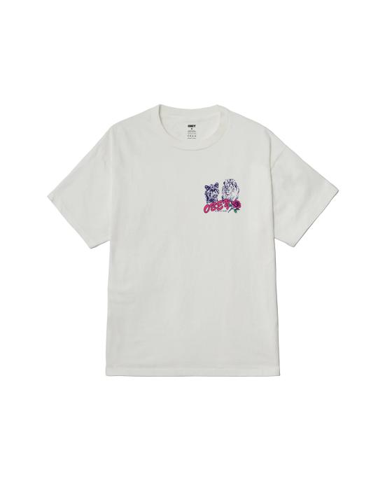 25SS 오베이 반팔 티셔츠 167924097 VWH PIGMENT VINTAGE WHITE