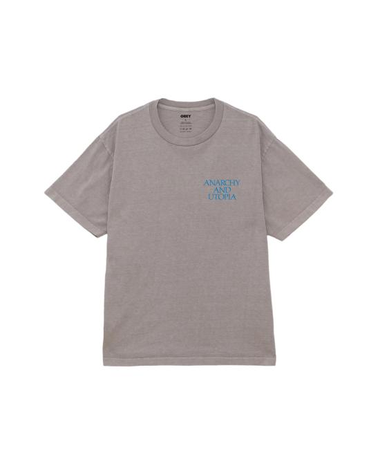 25SS 오베이 반팔 티셔츠 167924098 SIG PIGMENT SILVER GREY