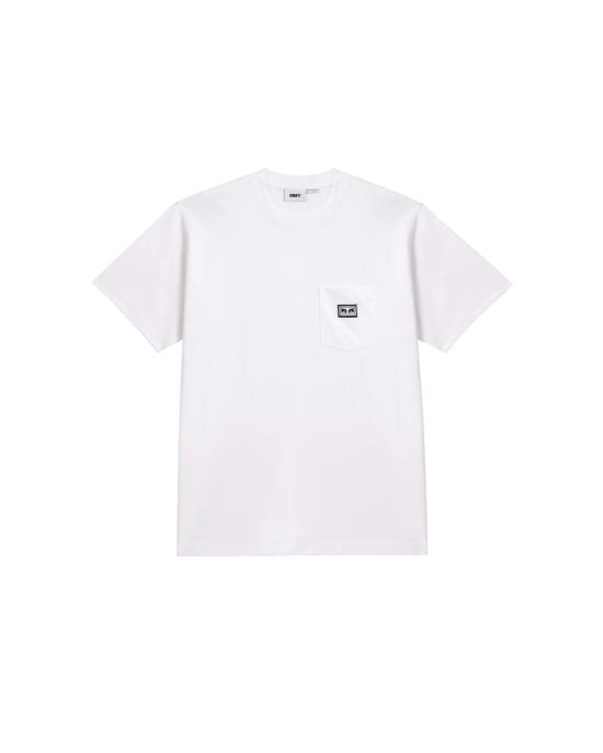 25SS 오베이 반팔 티셔츠 131080349 WHT WHITE - OBEY