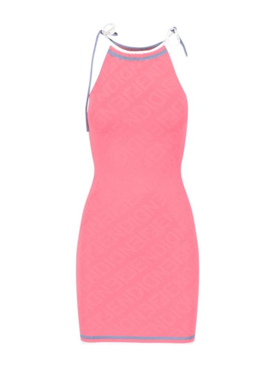  펜디 숏 원피스 FZDA98 ANZEF1K9Y PINK