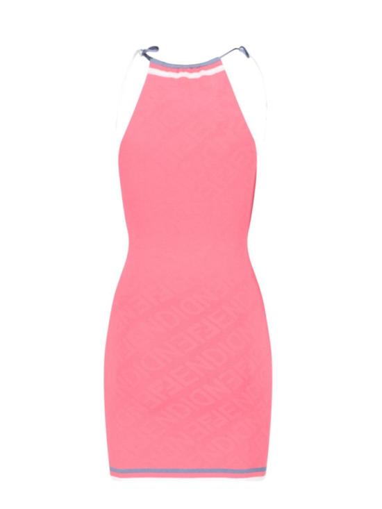  펜디 숏 원피스 FZDA98 ANZEF1K9Y PINK - FENDI