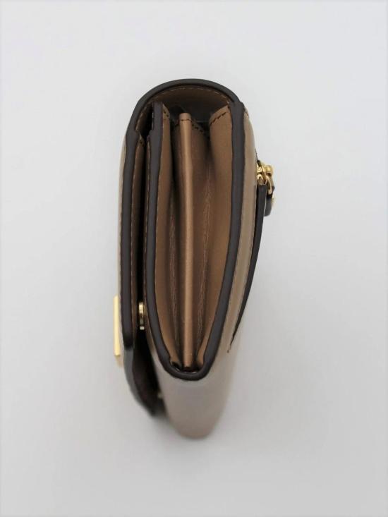 25SS 엘리자베타프랜치 지갑 PF02A51E2 032 Brown - ELISABETTA FRANCHI