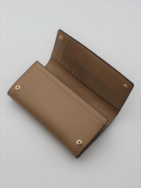 25SS 엘리자베타프랜치 지갑 PF02A51E2 032 Brown - ELISABETTA FRANCHI