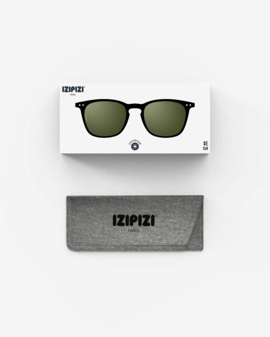  이지피지 선글라스 #E 편광 그린 렌즈 블랙 - IZIPIZI