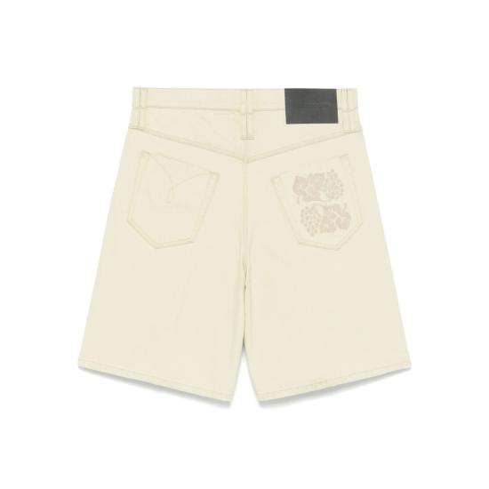 25SS 페데리코 시나 데님 숏팬츠 FCCO JS04 01 GREEN - FEDERICO CINA