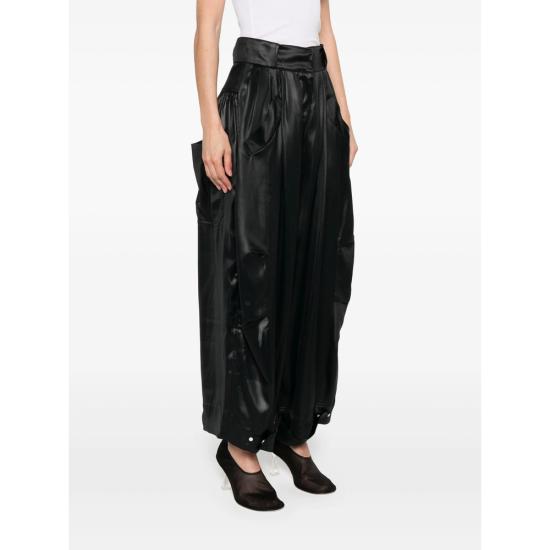 25SS 니콜로 파스콸레티 크롭 팬츠 P006A MONTAGE BLACK - NICCOLÒ PASQUALETTI