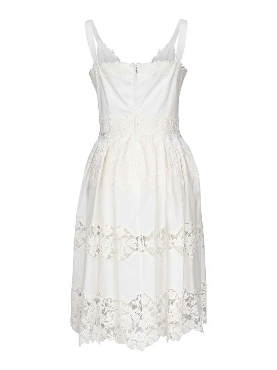 돌체앤가바나 미디 원피스 F6C3QZFGMFEW0111 White - DOLCE & GABBANA
