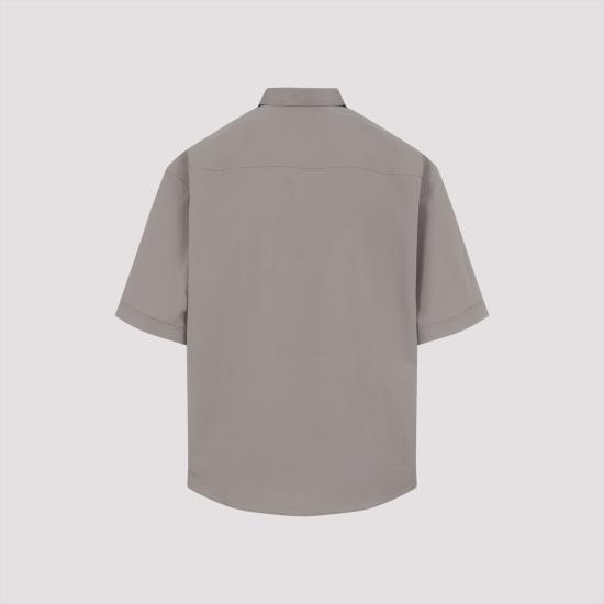 25SS 아미 반팔 셔츠 HSH240CO00760952 ASH DOM - AMI