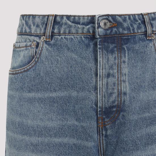 26SS 아미 데님 코튼 라지 핏 진 HTR450DE0046480 USED BLUE DOM - AMI