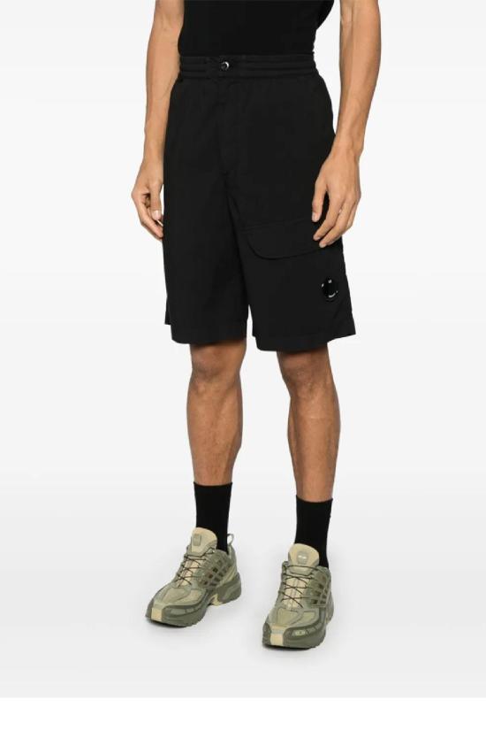 25SS 씨피 컴퍼니 숏팬츠 18CMBE172A006439G999 BLACK DOM - C.P. COMPANY