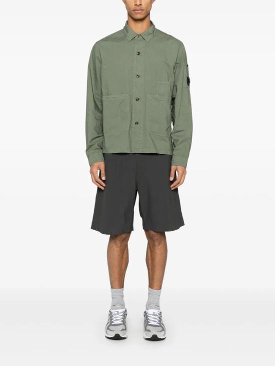 25SS 씨피 컴퍼니 긴팔 셔츠 18CMOS238A005328G669 THYME DOM - C.P. COMPANY