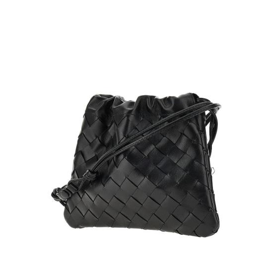  보테가베네타 가방 BOTTEGA VENETA 가죽 소형 '더스트백' 파우치 여성 블랙 - BOTTEGA VENETA
