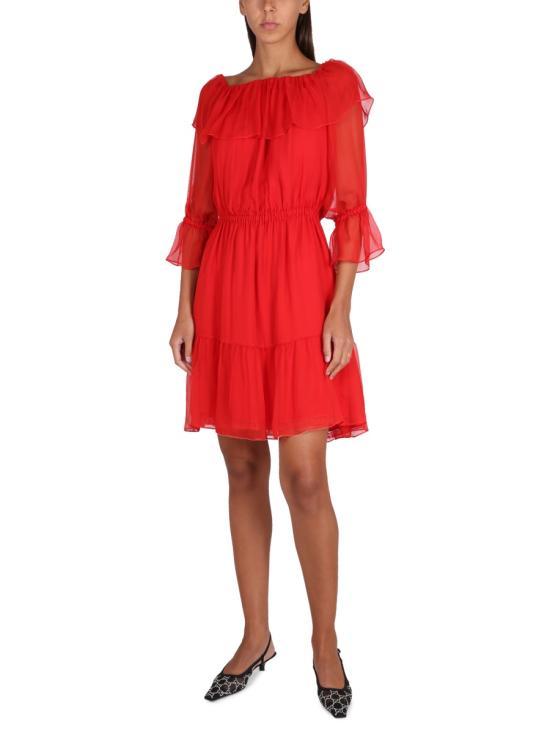 25SS 구찌 미디 원피스 731269 ZHS576490 RED - GUCCI