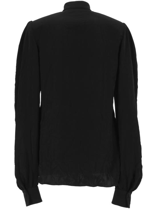 25SS 발렌시아가 블라우스 814140 TRO211000 Black - BALENCIAGA