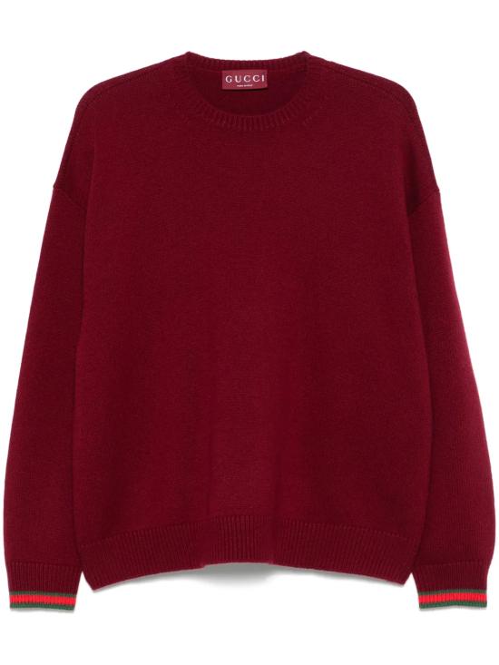 25SS 구찌 스웨터 810341 XKEWI6317 ROSSO ANCORA