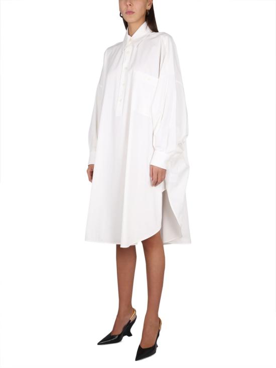 25SS 보테가베네타 미디 원피스 726546 VA5Y09068 IVORY - BOTTEGA VENETA