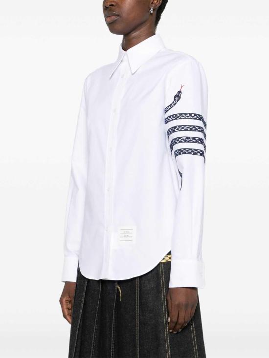  톰브라운 셔츠 FLL162EE1187100 White - THOM BROWNE