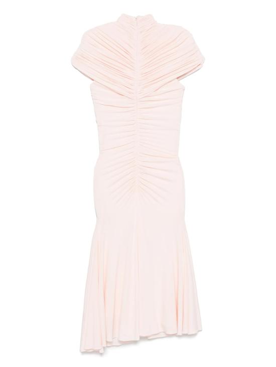 25SS 알라이아 미디 원피스 AA9R2541J050A 443 Orchidee - ALAIA